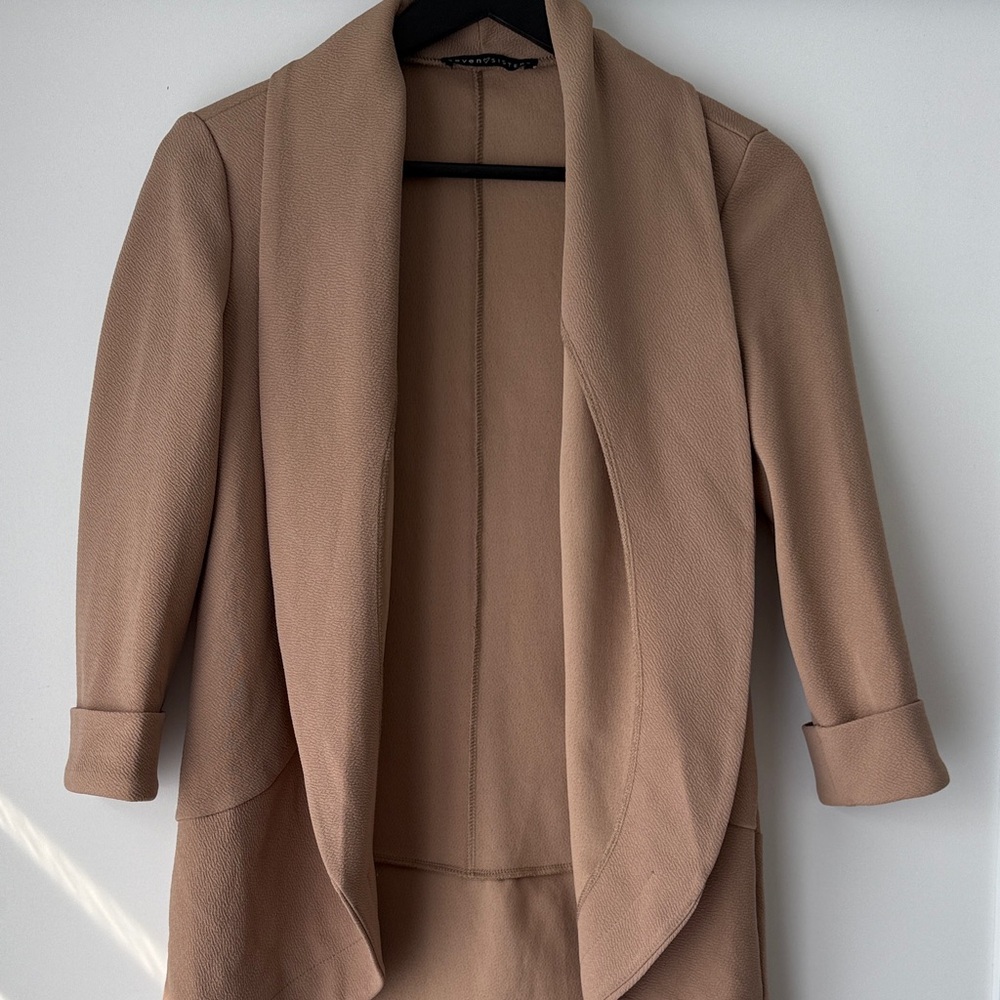 Women's Tan Blazer